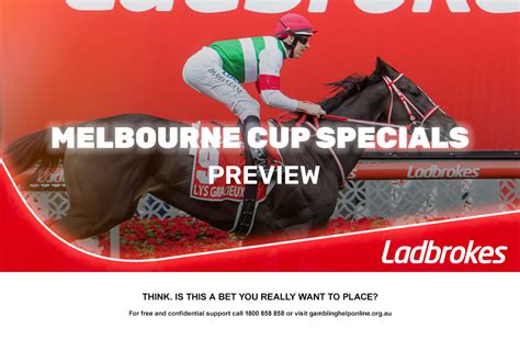 ladbrokes melbourne cup|Ladbrokes Blog: 2023 Melbourne Cup Preview .
